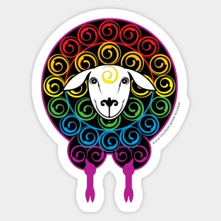 Pride sheep Sticker